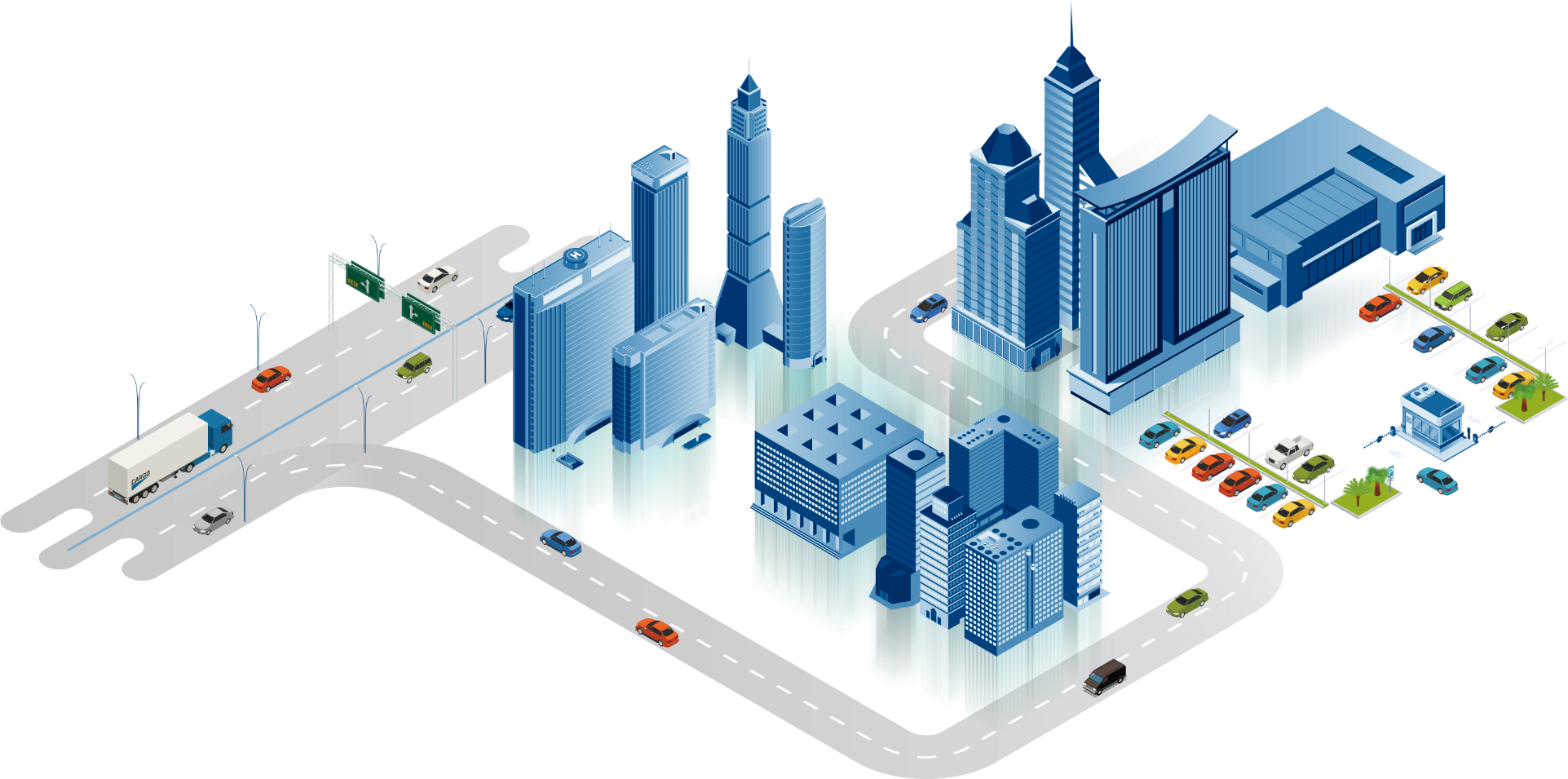 ANPR інфраструктура для автомагістралей, міських доріг і паркінгів