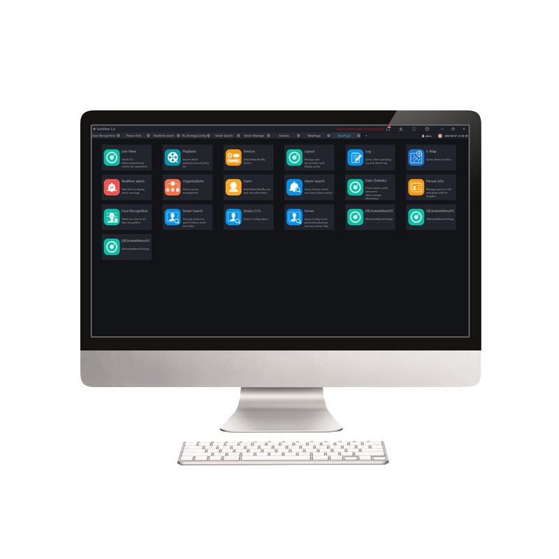 Інтерфейс SunView CMS на робочій станції